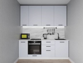 Кухонный гарнитур Смоки 2200 h950 (Стол. 26мм) в Глазове - glazov.ok-mebel.com | фото