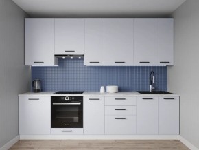 Кухонный гарнитур Смоки 2400 h950 (Стол. 38 мм) в Глазове - glazov.ok-mebel.com | фото