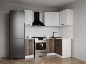 Кухонный гарнитур Старое Дерево 2000*1200 (Стол. 38мм) в Глазове - glazov.ok-mebel.com | фото