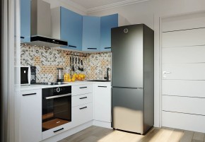 Кухонный гарнитур угловой Капри 2200х1000 (Стол. 38мм) в Глазове - glazov.ok-mebel.com | фото