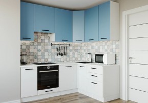 Кухонный гарнитур угловой Капри 2200х1600 h950 (Стол. 38мм) в Глазове - glazov.ok-mebel.com | фото