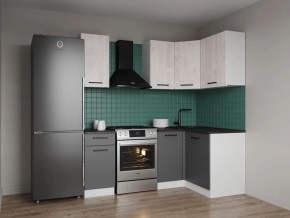 Кухонный гарнитур угловой Санторини 2000*1200 (Стол. 26мм) в Глазове - glazov.ok-mebel.com | фото