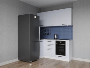 Кухонный гарнитур угловой Смоки 1000*1800 (Стол. 38 мм) в Глазове - glazov.ok-mebel.com | фото