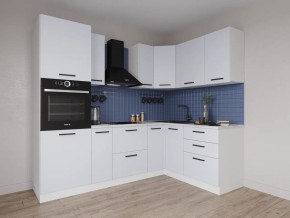 Кухонный гарнитур угловой Смоки 2400*1600 (Стол. 38мм) в Глазове - glazov.ok-mebel.com | фото