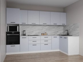 Кухонный гарнитур угловой Смоки 3200*1400 (Стол. 38мм) в Глазове - glazov.ok-mebel.com | фото