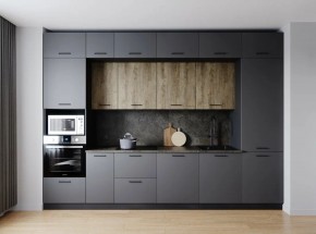 Кухонный гарнитур Умбра 3400 (Стол. 38мм) в Глазове - glazov.ok-mebel.com | фото