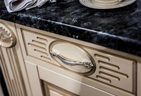 Кухонный гарнитур Верона 3.3 (крем) композиция №1 в Глазове - glazov.ok-mebel.com | фото 4