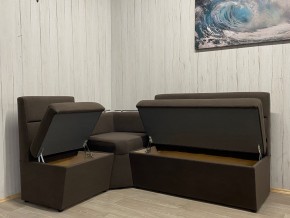 Кухонный уголок УЮТ низкий сектор (ППУ) велюр Luma 12 в Глазове - glazov.ok-mebel.com | фото 2