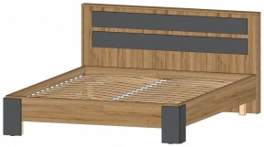 ЛЕНОРА Спальный гарнитур (модульный) графит в Глазове - glazov.ok-mebel.com | фото 4