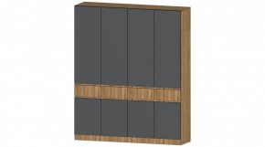 ЛЕНОРА Спальный гарнитур (модульный) графит в Глазове - glazov.ok-mebel.com | фото 8