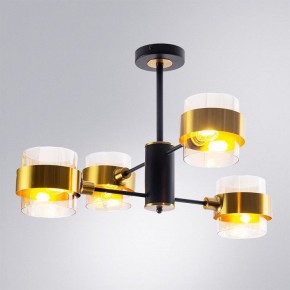Люстра на штанге Arte Lamp Carlo A8205SP-4BK в Глазове - glazov.ok-mebel.com | фото 2