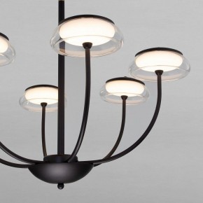 Люстра на штанге Eurosvet Fungo 50388 LED черный в Глазове - glazov.ok-mebel.com | фото 5