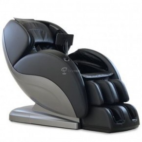 Массажное кресло PS6500 черно-серебряное в Глазове - glazov.ok-mebel.com | фото