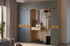 МЕБЕЛЬСОН К12 Прихожая (графит) в Глазове - glazov.ok-mebel.com | фото