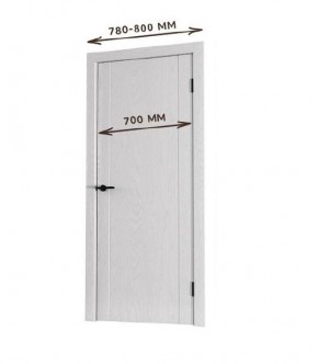 Межкомнатная дверь Bolivar Каньон браун (комплект) 700 в Глазове - glazov.ok-mebel.com | фото