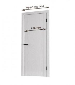 Межкомнатная дверь Bolivar Каньон браун (комплект) 900 в Глазове - glazov.ok-mebel.com | фото