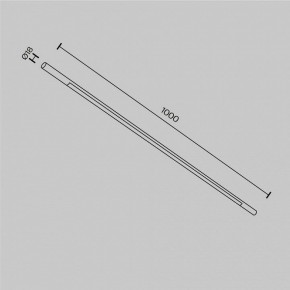 Модульный светильник Maytoni Basis C100CL-L1000-24W3-6K-B в Глазове - glazov.ok-mebel.com | фото 6