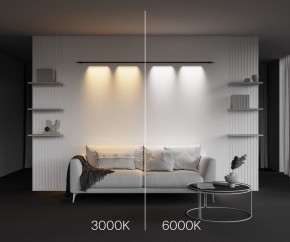 Модульный светильник Maytoni Points C101CL-L1000-24W3-6K-B в Глазове - glazov.ok-mebel.com | фото 4
