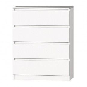 МС "Хилтон" Комод №1 800 (4 ящ.) белый текстурный в Глазове - glazov.ok-mebel.com | фото 2