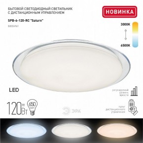 Накладной светильник Эра Классик SPB-6-120-RC Saturn (С) в Глазове - glazov.ok-mebel.com | фото 3