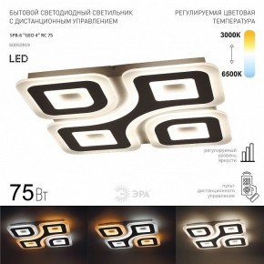 Накладной светильник Эра  SPB-6 GEO 4 RC 75 в Глазове - glazov.ok-mebel.com | фото 2