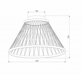 Накладной светильник Eurosvet Cesta 40019/1 LED коричневый в Глазове - glazov.ok-mebel.com | фото 4