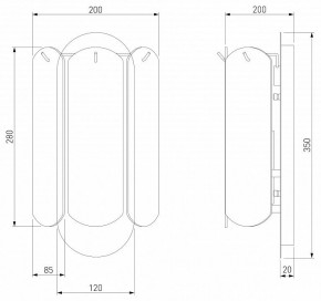Накладной светильник Eurosvet Claire 60170/2 золото в Глазове - glazov.ok-mebel.com | фото 4