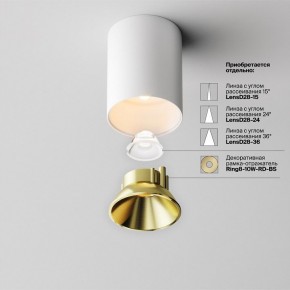Накладной светильник Maytoni Alfa LED C064CL-8W2.7K-RD-WB в Глазове - glazov.ok-mebel.com | фото 3