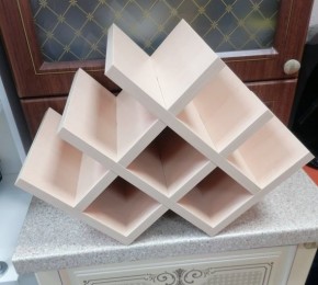 Настольная барная полка Руссо на 8 бутылок в Глазове - glazov.ok-mebel.com | фото 2