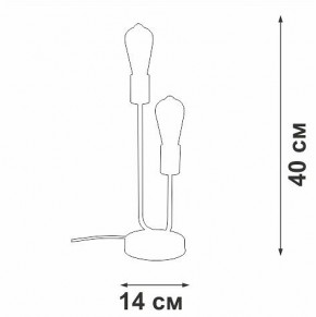 Настольная лампа декоративная Vitaluce V3005 V3005-1/2L в Глазове - glazov.ok-mebel.com | фото 5