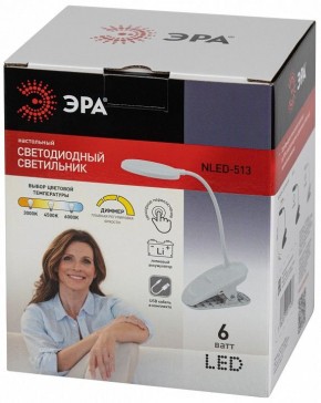 Настольная лампа офисная Эра  NLED-513-6W-W в Глазове - glazov.ok-mebel.com | фото 7