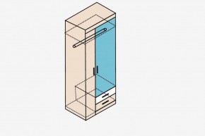 НИКА Н10з Шкаф для одежды в Глазове - glazov.ok-mebel.com | фото 4