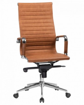 Офисное кресло для руководителей DOBRIN CLARK LMR-101F светло-коричневый №321 в Глазове - glazov.ok-mebel.com | фото 1