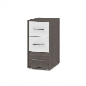 ОЛИВИЯ О62 Комод-тумба (анкор темный/анкор светлый) в Глазове - glazov.ok-mebel.com | фото