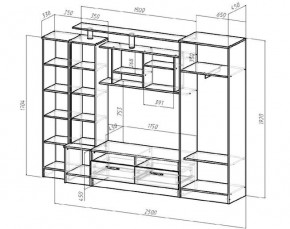 ОСКАР Гостиная (ЯШТ/ЯШС) в Глазове - glazov.ok-mebel.com | фото 2