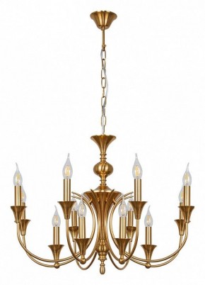Подвесная люстра Arte Lamp Collinetta A4094LM-12PB в Глазове - glazov.ok-mebel.com | фото 2