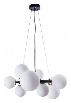 Подвесная люстра Arte Lamp Gemini A2243SP-10BK в Глазове - glazov.ok-mebel.com | фото 2