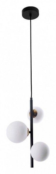 Подвесная люстра Arte Lamp Gemini A2243SP-3BK в Глазове - glazov.ok-mebel.com | фото 2