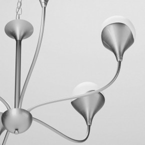 Подвесная люстра Eurosvet Calyx 60169/6 никель в Глазове - glazov.ok-mebel.com | фото 5