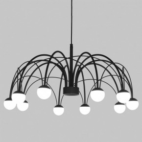 Подвесная люстра Eurosvet Ragno 90034/10 LED черный в Глазове - glazov.ok-mebel.com | фото