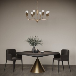 Подвесная люстра Eurosvet Rhyton 60167/8 латунь в Глазове - glazov.ok-mebel.com | фото 5