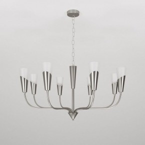 Подвесная люстра Eurosvet Rhyton 60167/8 никель в Глазове - glazov.ok-mebel.com | фото 3