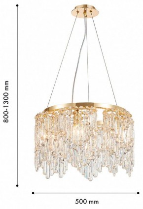 Подвесная люстра Favourite Diadem 4724-6P в Глазове - glazov.ok-mebel.com | фото 4