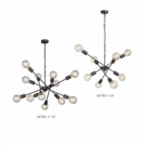 Подвесная люстра Vitaluce V4750 V4750-1/8 в Глазове - glazov.ok-mebel.com | фото 3