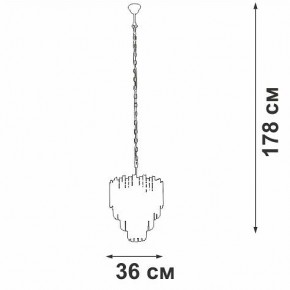Подвесная люстра Vitaluce V58470 V58470-8/5 в Глазове - glazov.ok-mebel.com | фото 4