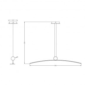Подвесной светильник Arte Lamp Arno A3362SP-25BK в Глазове - glazov.ok-mebel.com | фото 3