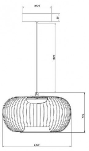 Подвесной светильник Arte Lamp Flare A3527SP-12BK в Глазове - glazov.ok-mebel.com | фото 3