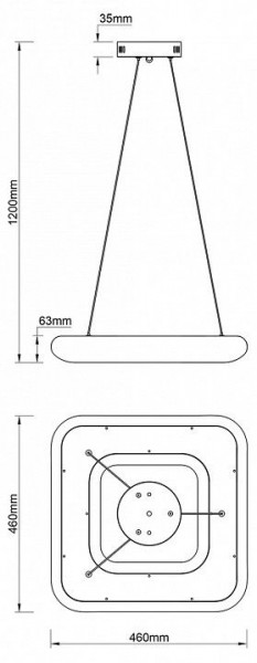 Подвесной светильник Escada Soft 10259/1LED в Глазове - glazov.ok-mebel.com | фото 6