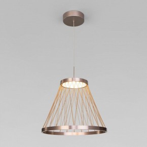 Подвесной светильник Eurosvet Cesta 40016/1 LED коричневый в Глазове - glazov.ok-mebel.com | фото 2