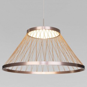 Подвесной светильник Eurosvet Cesta 40017/1 LED коричневый в Глазове - glazov.ok-mebel.com | фото